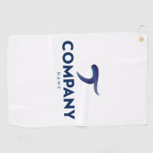 パーソナライズされたロカスタムゴのゴルフタオル ゴルフタオル (横)