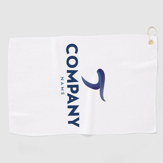 パーソナライズされたロカスタムゴのゴルフタオル ゴルフタオル (横)