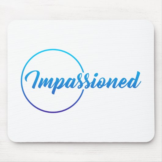 パーソナライズされたロゴのカスタムロゴ マウスパッド (正面)