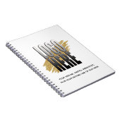 パーソナライズされたロゴプラス文字事業 ノートブック (右側)