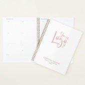 パーソナライズされたロゴ プランナー手帳 (ディスプレー)