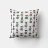 パーソナライズされたロボットテーマの  クッション (裏面)