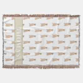 パーソナライズされたローデシアン・リッジバック スローブランケット