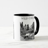 パーソナライズされたワイルドコロラドエルクワイルダネス マグカップ (正面右)