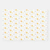 パーソナライズされたワイルドフラワー包装紙シート ラッピングペーパーシート (正面)