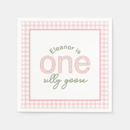 「パーソナライズされたワンガ間抜けース」誕生日 スタンダードカクテルナプキン