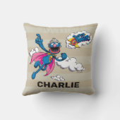 パーソナライズされたヴィンテージすごい開発者 クッション (裏面)