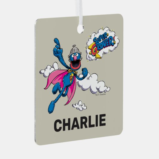 パーソナライズされたヴィンテージすごい開発者 メタルオーナメント (正面右)