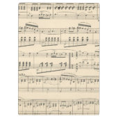 パーソナライズされたヴィンテージアンティーク クリップボード (裏面)