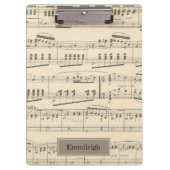 パーソナライズされたヴィンテージアンティーク クリップボード (正面)