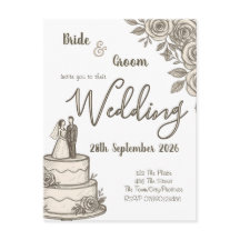 パーソナライズされたヴィンテージスエレガントケッチ