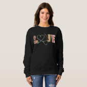 パーソナライズされたヴィンテージナース スウェットシャツ (正面フル)