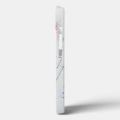 パーソナライズされたヴィンテージバイオリンフローラ Case-Mate iPhoneケース (裏面 / 左)