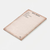 パーソナライズされたヴィンテージブックのレビュー3M ポストイット (アングル)