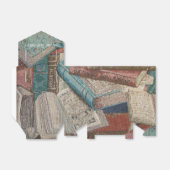 パーソナライズされたヴィンテージブック背景の優先ボックス フェイバーボックス (折り畳みなし)