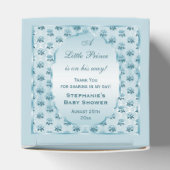 パーソナライズされたヴィンテージプリンスベビーバラありがとう フェイバーボックス (上部)