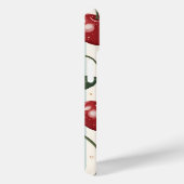 パーソナライズされたヴィンテージレトロ赤さくらんぼパターン Case-Mate iPhoneケース (裏面 / 右)