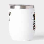 パーソナライズされたヴィンテージ書籍、コーヒーと花 (右面)