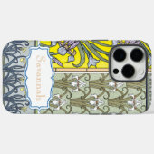 パーソナライズされたヴィンテージ虹彩パターン Case-Mate iPhoneケース (裏面 (横))