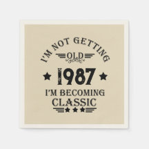 パーソナライズされたヴィンテージ誕生会