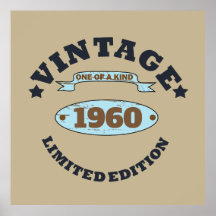 パーソナライズされたヴィンテージ誕生会