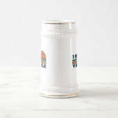 パーソナライズされたヴィンテージ誕生日プレゼント ビールジョッキ (中央)