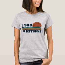 パーソナライズされたヴィンテージ誕生日プレゼント Tシャツ