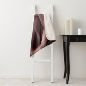 パーソナライズされたヴィンテージ赤面バラ シェルパブランケット (インサイチュ)