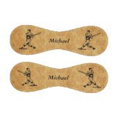 パーソナライズされたヴィンテージ野球選手 野球ボール (パネル)