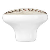 パーソナライズされたヴィンテージ野球 セラミックノブ (側面)