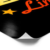 パーソナライズされたヴィンテージ限定版誕生日 ポスター (コーナー)