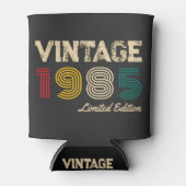 パーソナライズされたヴィンテージ1985年限定版クール 缶クーラー (正面)