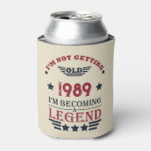 パーソナライズされたヴィンテージ35歳の誕生日プレゼント 缶クーラー (缶正面)