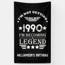 パーソナライズされたヴィンテージ35th誕生日パーティー