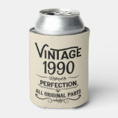 パーソナライズされたヴィンテージ35th誕生日パーティー 缶クーラー (缶正面)
