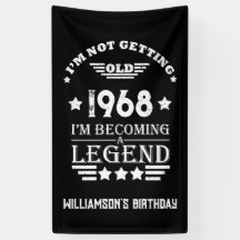 パーソナライズされたヴィンテージ55歳の誕生日パーティー