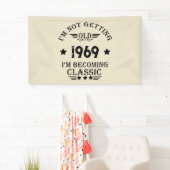 パーソナライズされたヴィンテージ55歳の誕生日パーティー 横断幕 (インサイチュ)