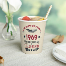 パーソナライズされたヴィンテージ55歳の誕生日パーティー