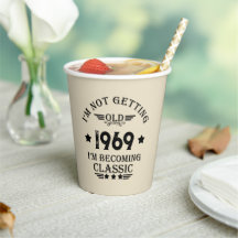 パーソナライズされたヴィンテージ55歳の誕生日パーティー