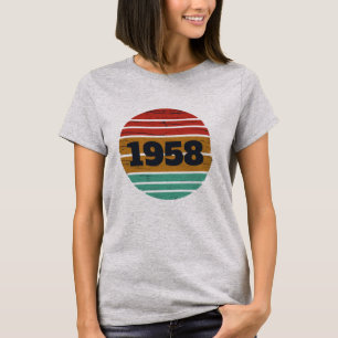 パーソナライズされたヴィンテージ65歳の誕生日パーティギフト Tシャツ