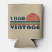 パーソナライズされたヴィンテージ65歳の誕生日パーティー 缶クーラー (正面)