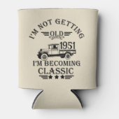 パーソナライズされたヴィンテージ65歳の誕生日パーティー 缶クーラー (正面)