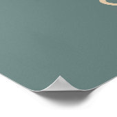 パーソナライズされたヴィンテージ75歳の誕生日ウイスキーのテーマ ポスター (角)