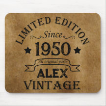 パーソナライズされたヴィンテージ75th誕生日パーティー