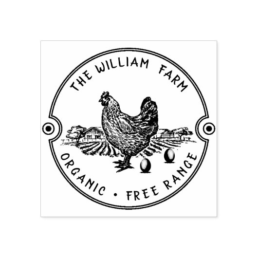 パーソナライズされたヴィンテージ⎢スタンプ ラバースタンプ (インプリント)