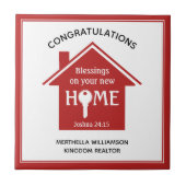 パーソナライズされた不動産仲介業者からクライアントへの新しいホーム タイル (正面)