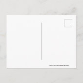 パーソナライズされた不動産仲介業者はがき ポストカード (裏面)