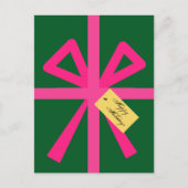 パーソナライズされた不動産仲介業者モダンの挨拶 シーズンポストカード (正面)