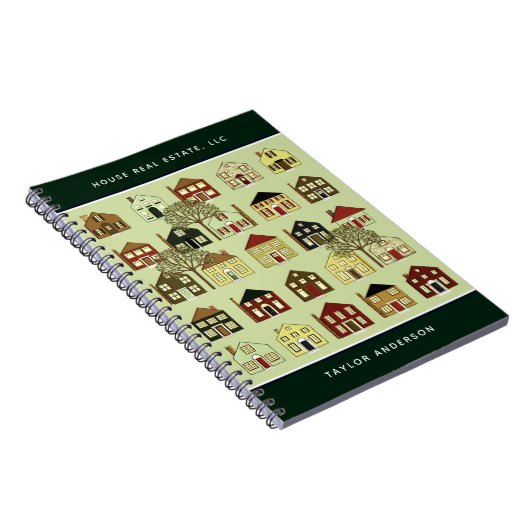 パーソナライズされた不動産仲介業者 ノートブック (右側)
