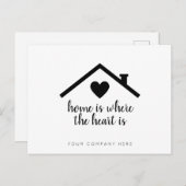 パーソナライズされた不動産仲介業者  ポストカード (正面/裏面)